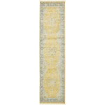 Rug Unique Loom Baracoa Yellow Runner 2' 7 x 10' 0