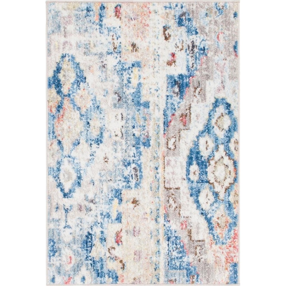 Rug Unique Loom Basilica Multi/Blue Rectangular 2' 2 x 3' 0 Rug Unique Loom Basilica Multi/Blue Rectangular 2' 2 x 3' 0
