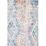 Rug Unique Loom Basilica Multi/Blue Rectangular 4' 0 x 6' 0