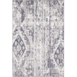 Rug Unique Loom Basilica Gray Rectangular 4' 0 x 6' 0