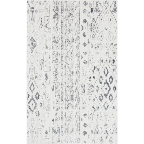 Rug Unique Loom Basilica Ivory Rectangular 5' 0 x 8' 0