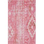 Rug Unique Loom Basilica Pink Rectangular 5' 0 x 8' 0