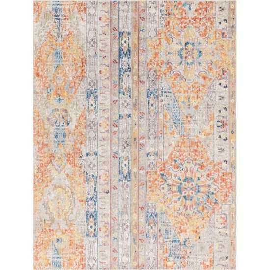 Rug Unique Loom Basilica Orange Rectangular 9' 0 x 12' 0