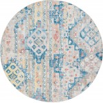 Rug Unique Loom Basilica Beige Round 8' 0 x 8' 0