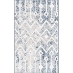Rug Unique Loom Bohemian Trellis Blue Rectangular 2' 0 x 3' 0