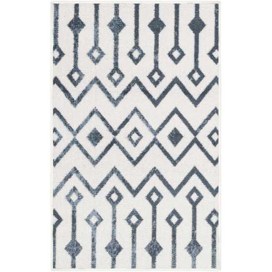 Rug Unique Loom Bohemian Trellis Ivory Rectangular 2' 0 x 3' 0