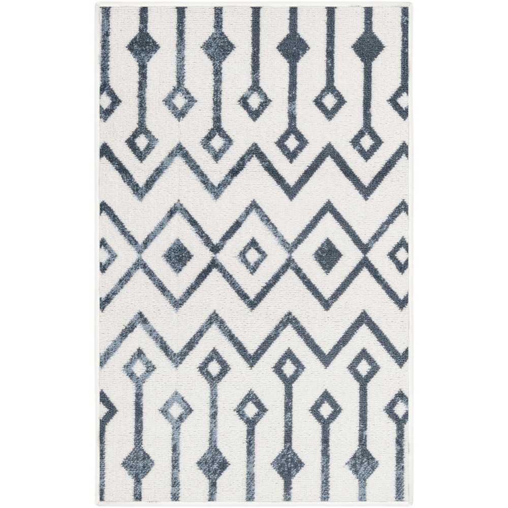 Rug Unique Loom Bohemian Trellis Ivory Rectangular 2' 0 x 3' 0