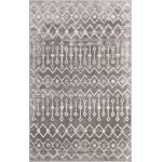Rug Unique Loom Bohemian Trellis Gray Rectangular 5' 3 x 8' 0