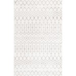 Rug Unique Loom Bohemian Trellis Pearl Rectangular 6' 0 x 9' 0