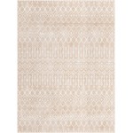 Rug Unique Loom Bohemian Trellis Beige Rectangular 9' 0 x 12' 0