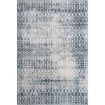 Rug Unique Loom Bohemian Trellis Blue Rectangular 10' 0 x 14' 0