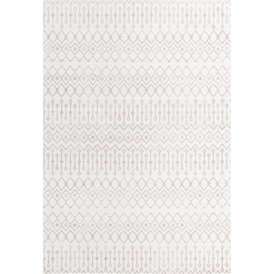 Rug Unique Loom Bohemian Trellis Pearl Rectangular 10' 0 x 14' 0