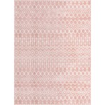 Rug Unique Loom Bohemian Trellis Pink Rectangular 13' 0 x 18' 0
