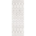 Rug Unique Loom Bohemian Trellis Pearl Runner 2' 0 x 6' 0