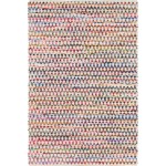 Rug Unique Loom Braided Chindi Multi Rectangular 6' 0 x 9' 0