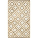 Rug Unique Loom Braided Jute Ivory Rectangular 3' 3 x 5' 0