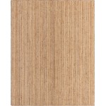 Rug Unique Loom Braided Jute Natural Rectangular 8' 0 x 10' 0