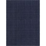 Rug Unique Loom Braided Jute Navy Blue Rectangular 10' 0 x 14' 0