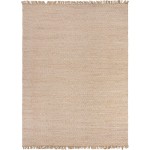 Rug Unique Loom Braided Jute Natural/Ivory Rectangular 12' 2 x 16' 0