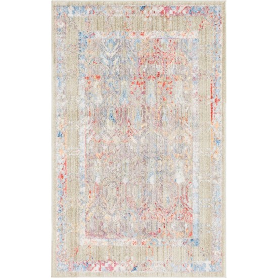 Rug Unique Loom Brighton Beige Rectangular 3' 3 x 5' 3