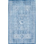 Rug Unique Loom Brighton Navy Blue Rectangular 3' 3 x 5' 3