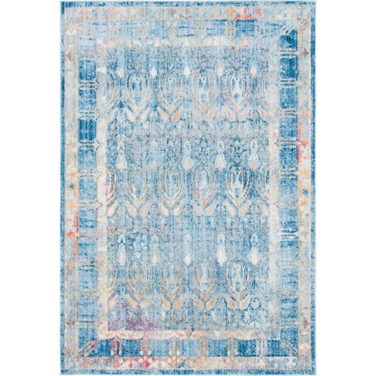 Rug Unique Loom Brighton Blue Rectangular 5' 3 x 7' 9