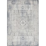 Rug Unique Loom Brighton Gray Rectangular 5' 3 x 7' 9