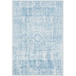 Rug Unique Loom Brighton Light Blue Rectangular 5' 3 x 7' 9