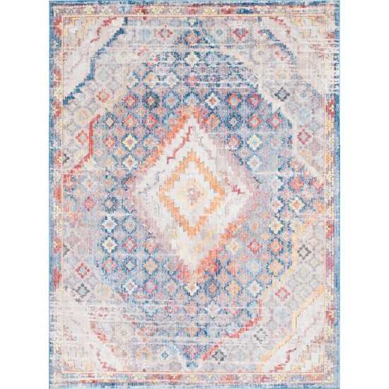 Rug Unique Loom Brighton Blue Rectangular 9' 0 x 12' 0