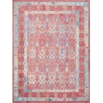 Rug Unique Loom Brighton Red Rectangular 9' 0 x 12' 0