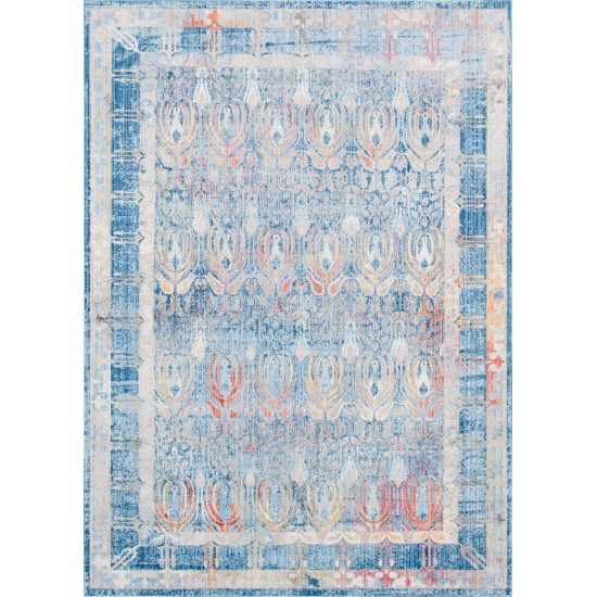 Rug Unique Loom Brighton Blue Rectangular 10' 0 x 14' 0