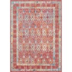 Rug Unique Loom Brighton Red Rectangular 10' 0 x 14' 0