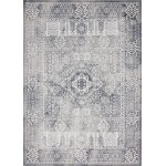 Rug Unique Loom Brighton Gray Rectangular 10' 0 x 14' 0