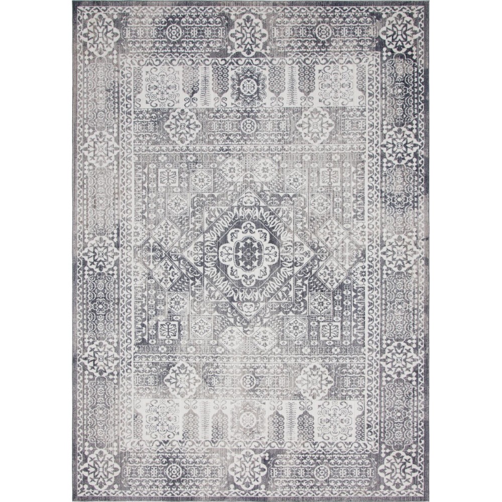 Rug Unique Loom Brighton Gray Rectangular 10' 0 x 14' 0 Rug Unique Loom Brighton Gray Rectangular 10' 0 x 14' 0