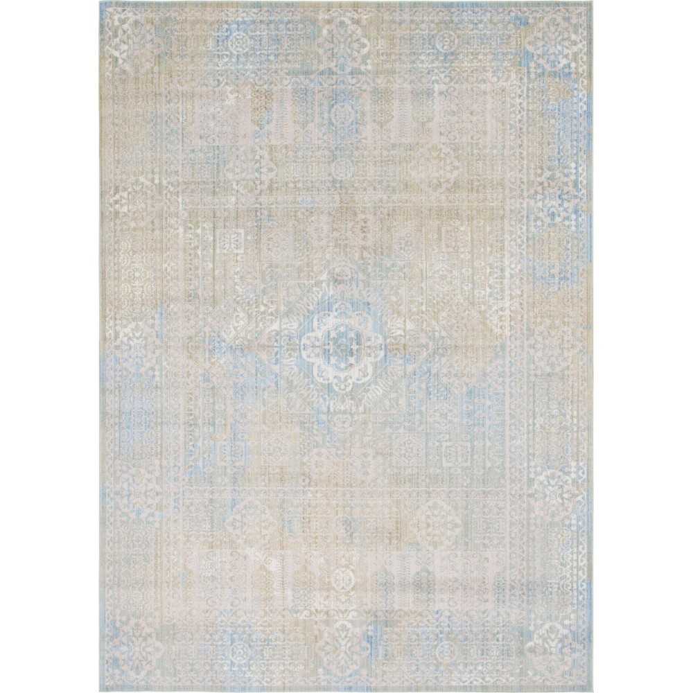 Rug Unique Loom Brighton Beige Rectangular 10' 0 x 14' 0