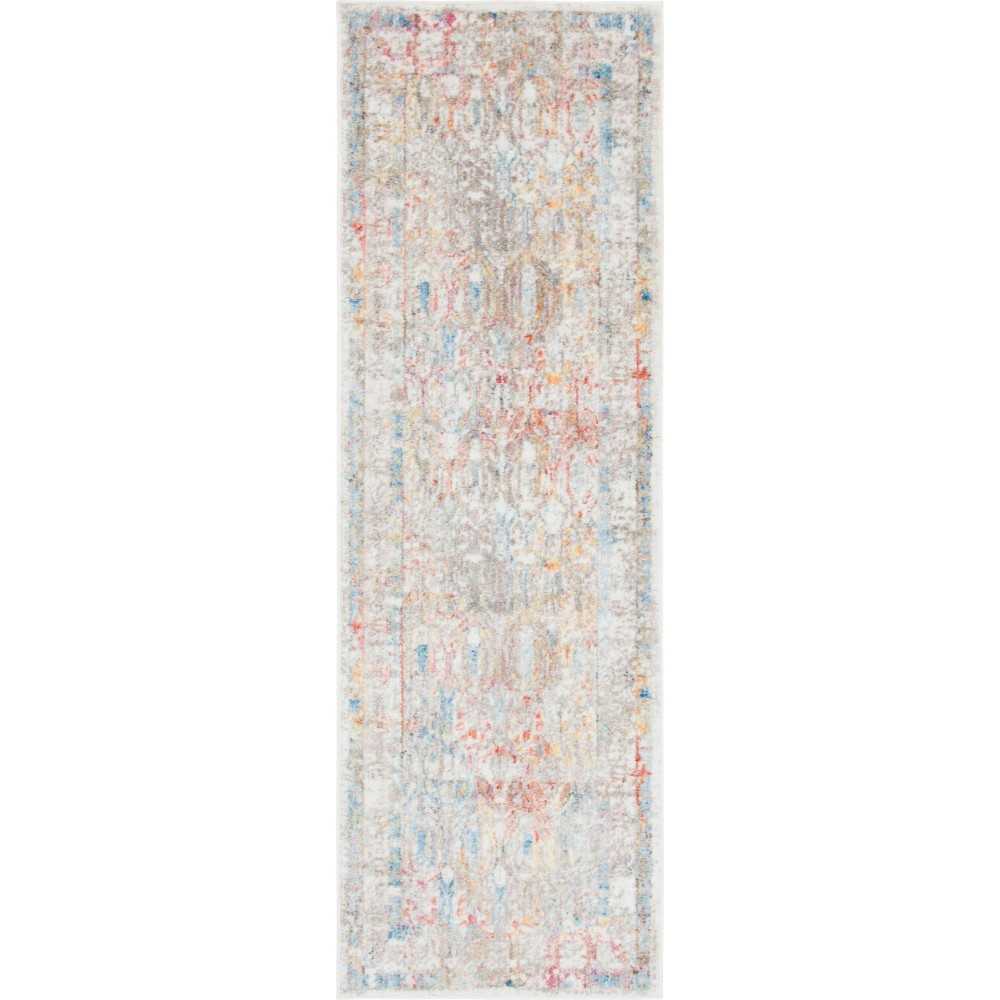 Rug Unique Loom Brighton Ivory Runner 2' 7 x 8' 2