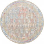 Rug Unique Loom Brighton Beige Round 6' 0 x 6' 0