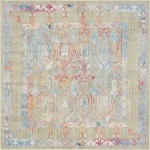 Rug Unique Loom Brighton Beige Square 8' 0 x 8' 0