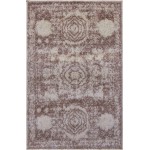 Rug Unique Loom Bromley Light Brown Rectangular 2' 0 x 3' 0