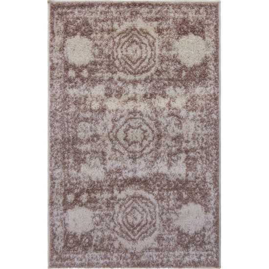 Rug Unique Loom Bromley Light Brown Rectangular 2' 0 x 3' 0