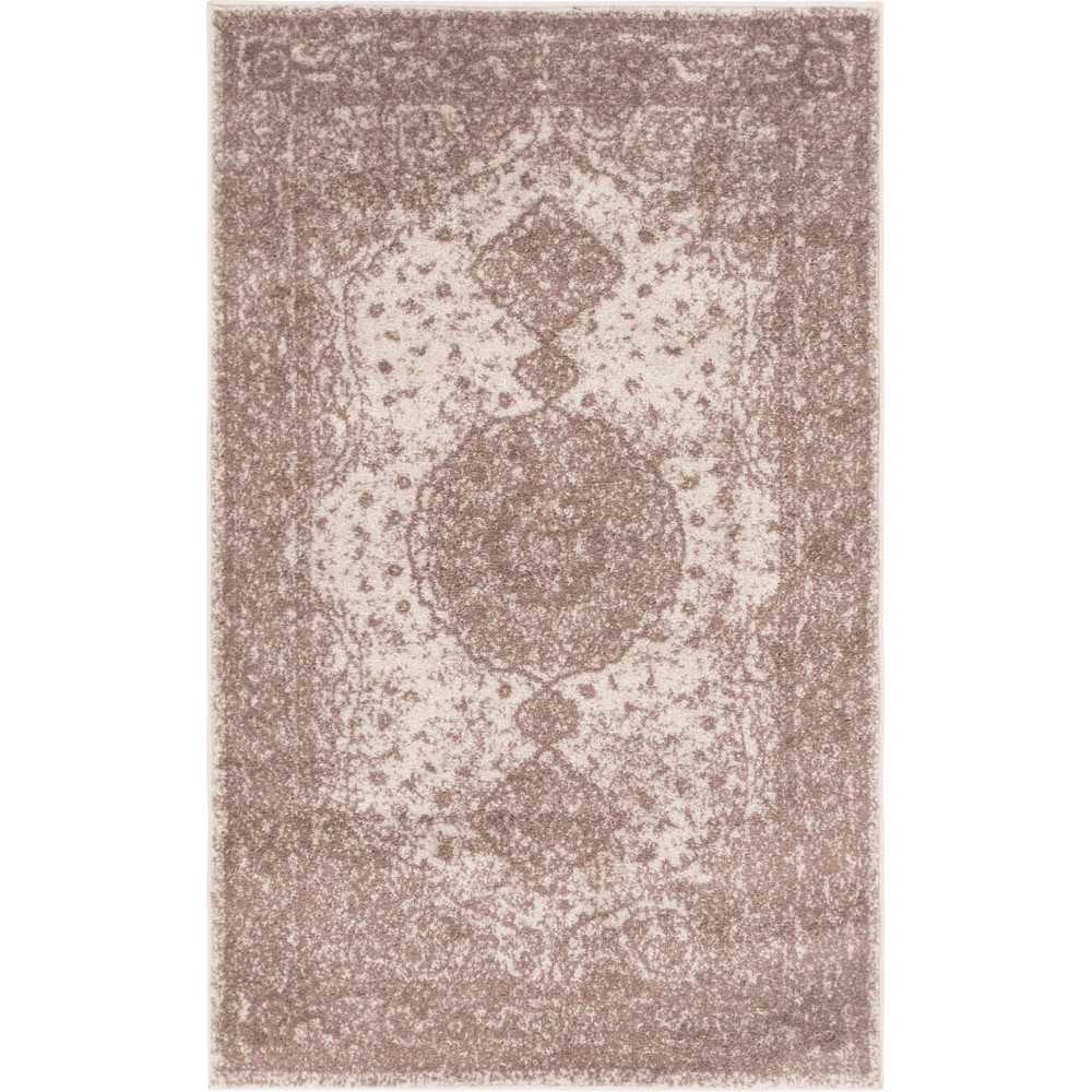 Rug Unique Loom Bromley Light Brown Rectangular 3' 3 x 5' 3 Rug Unique Loom Bromley Light Brown Rectangular 3' 3 x 5' 3