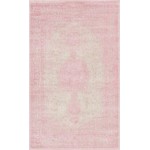 Rug Unique Loom Bromley Pink Rectangular 5' 0 x 8' 0