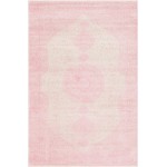 Rug Unique Loom Bromley Pink Rectangular 6' 0 x 9' 0