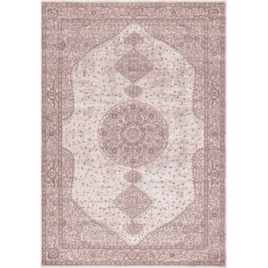 Rug Unique Loom Bromley Light Brown Rectangular 7' 0 x 10' 0