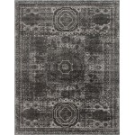 Rug Unique Loom Bromley Dark Gray Rectangular 8' 0 x 10' 0