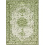 Rug Unique Loom Bromley Green Rectangular 9' 0 x 12' 0