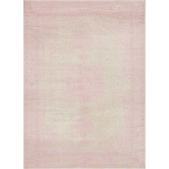 Rug Unique Loom Bromley Pink Rectangular 9' 0 x 12' 0