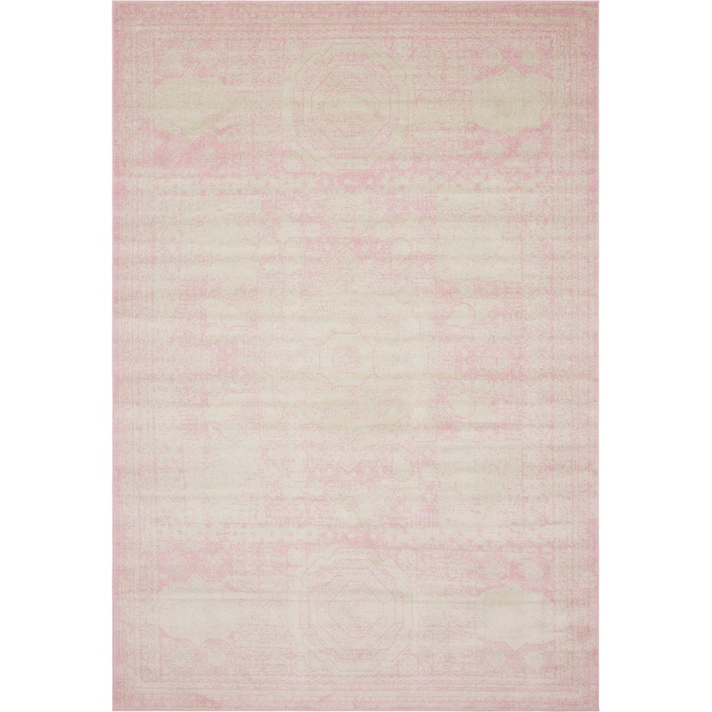 Rug Unique Loom Bromley Pink Rectangular 10' 0 x 14' 0 Rug Unique Loom Bromley Pink Rectangular 10' 0 x 14' 0