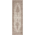 Rug Unique Loom Bromley Light Brown Runner 2' 0 x 6' 7