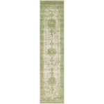 Rug Unique Loom Bromley Green Runner 2' 0 x 8' 8